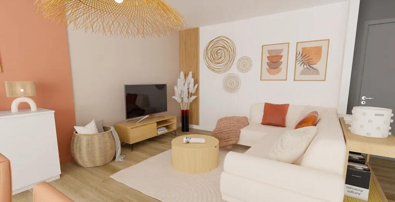 Maison - 67 m² - 3 pièces