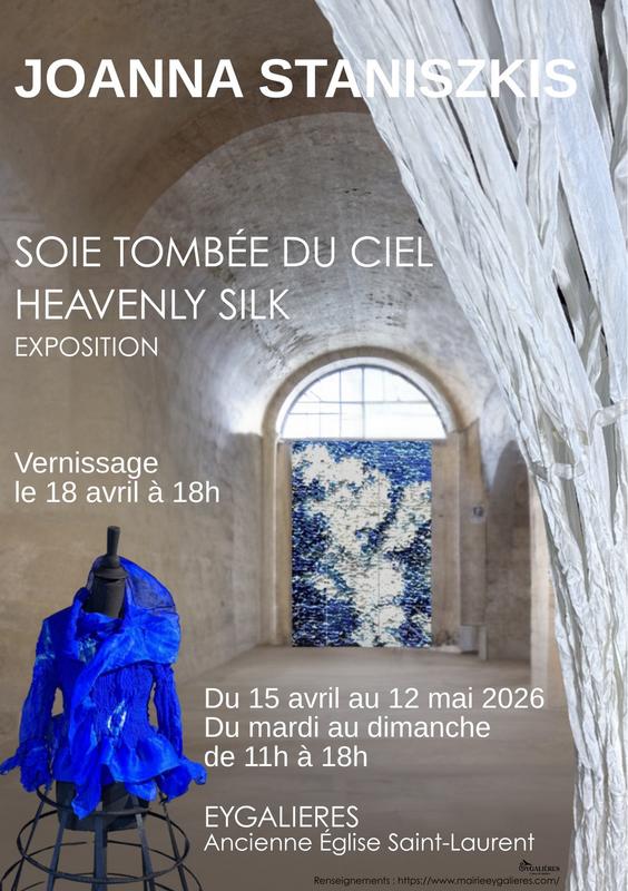 Exposition de Joanna Staniszkis : Soie tombée du ciel / Conférence