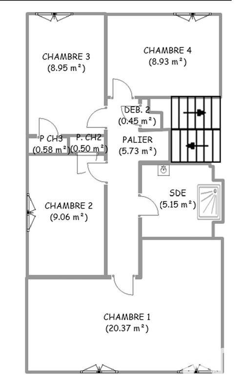 Maison - 113 m² - 5 pièces