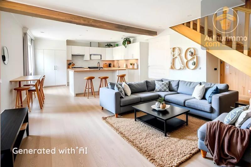 Maison - 186 m² - 8 pièces