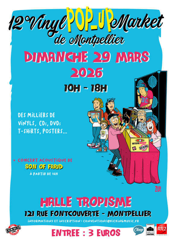 12° Vinyl Pop-Up de Montpellier