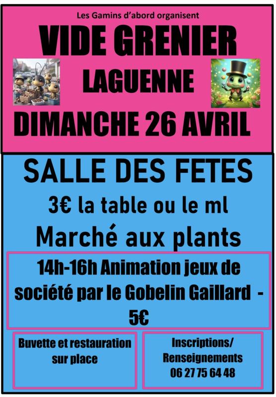 Vide grenier et Foire aux plans