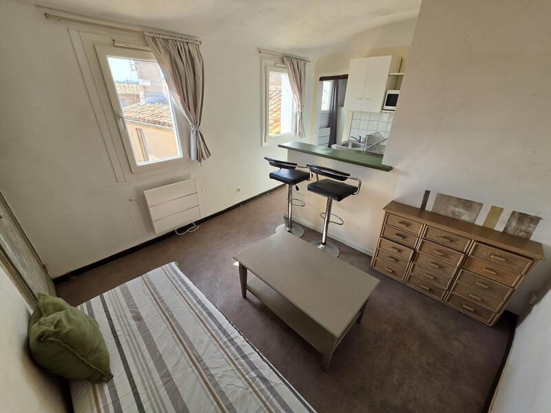 Appartement - 21 m² - 2 pièces