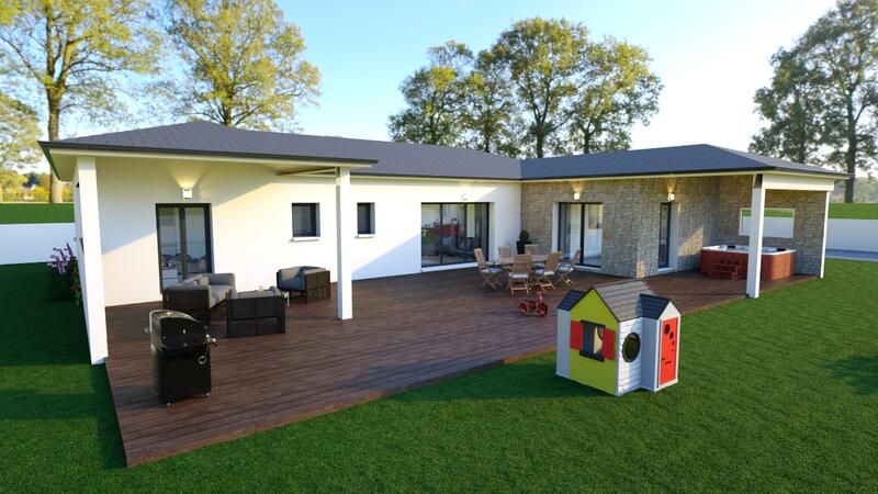 Terrain constructible - 1 000 m²