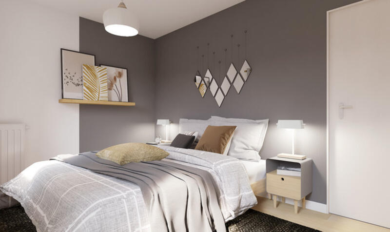 Appartement - 43 m² - 2 pièces