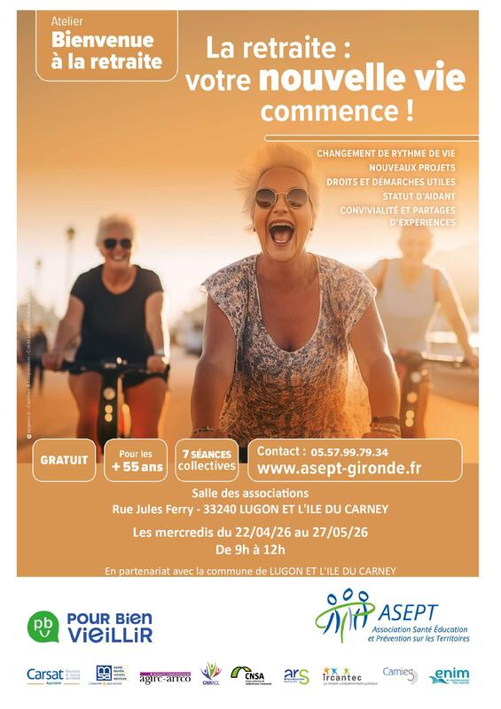 Bienvenue à la retraite