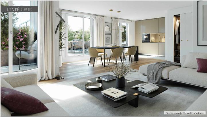 Appartement - 58 m² - 3 pièces