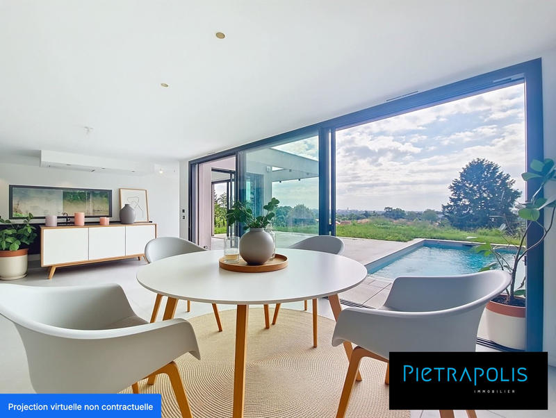 Maison contemporaine - 200 m² - 7 pièces