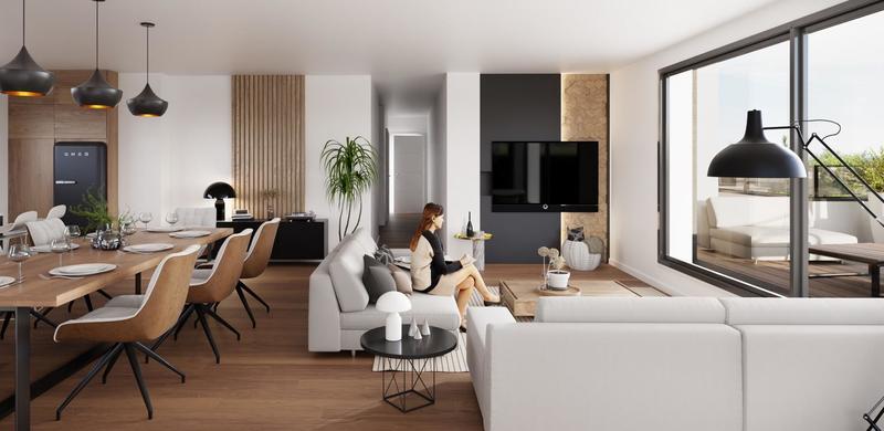 Appartement - 94 m² - 4 pièces