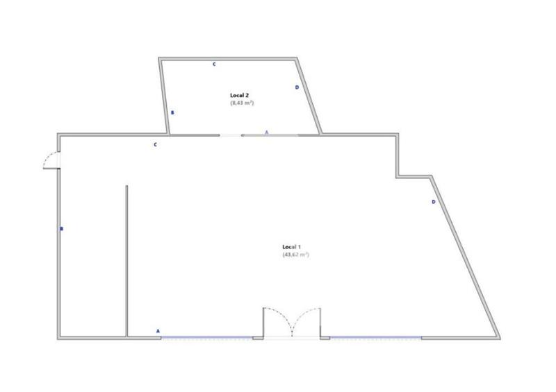 Immeuble - 200 m² - 1 pièce