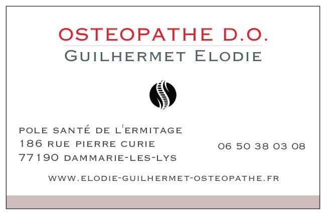 Cabinet d'ostéopathie - Elodie Guilhermet