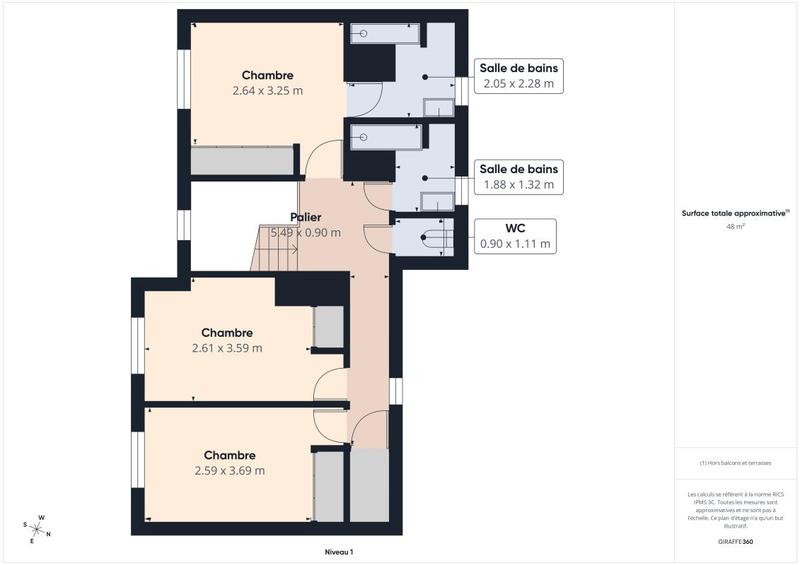 Maison ancienne - 141 m² - 6 pièces