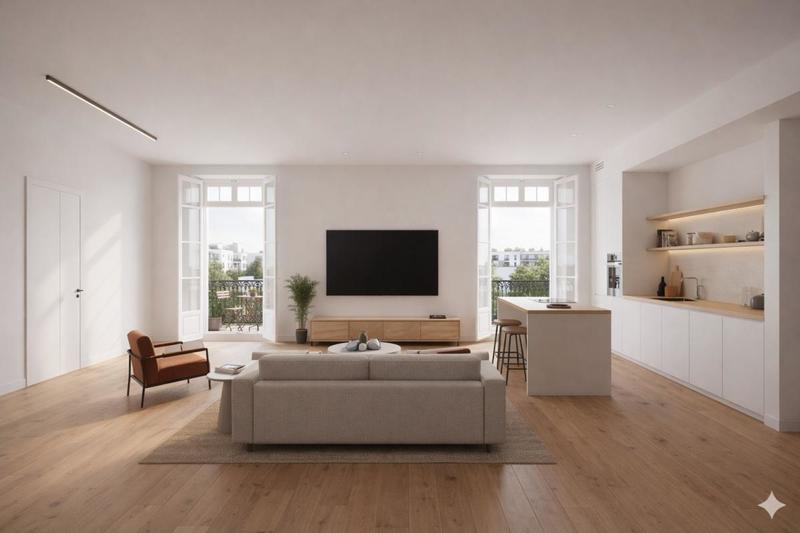 Appartement - 80 m² - 4 pièces