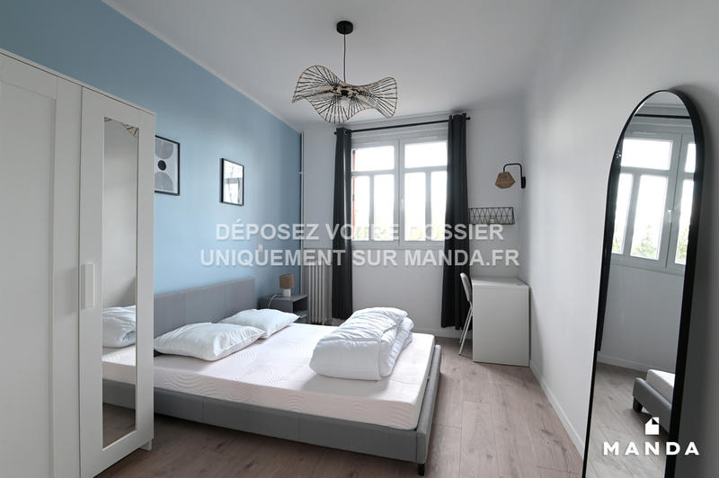 Chambre - 9 m² - 4 pièces