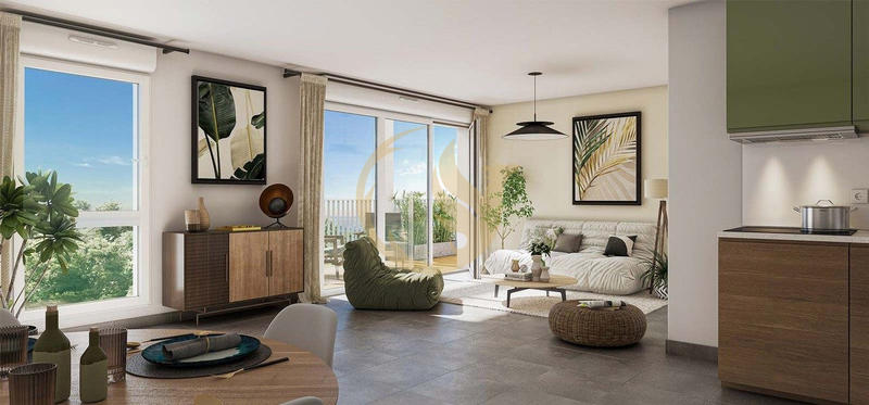 Appartement - 56 m² - 3 pièces