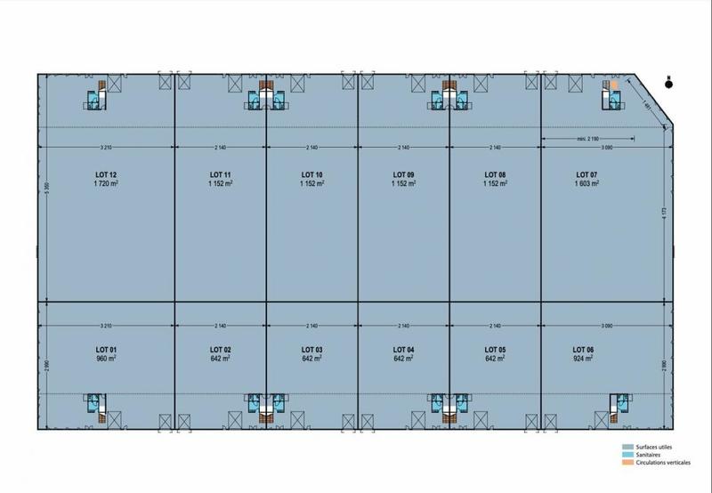 Local d'activité / Entrepôt - 15 250 m²