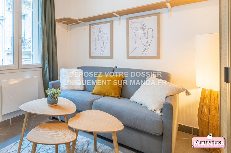 Appartement - 15 m² - 1 pièce