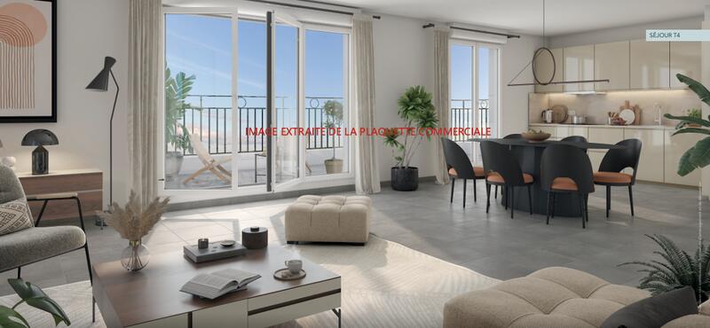 Appartement - 62 m² - 3 pièces