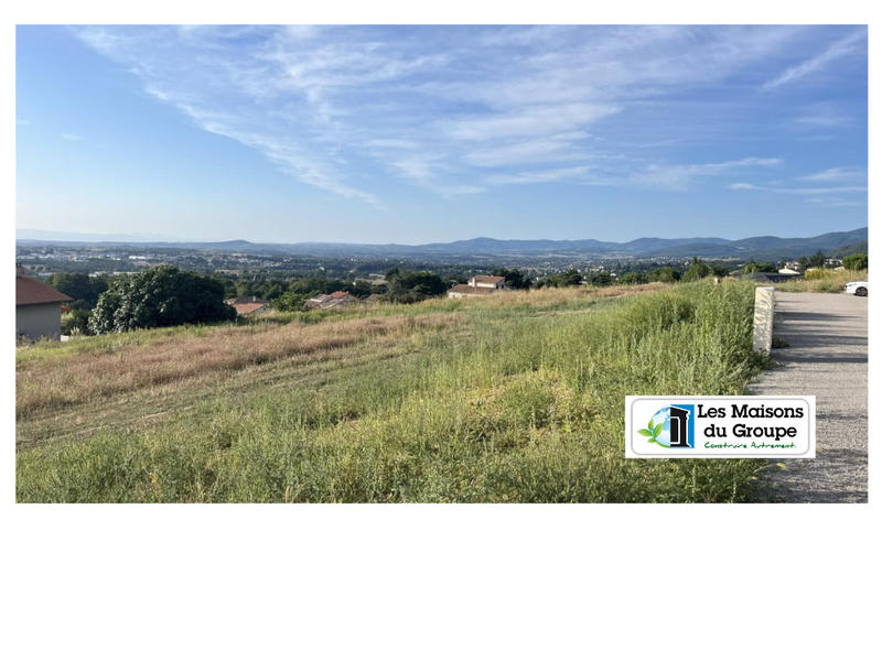 Terrain constructible - 955 m²