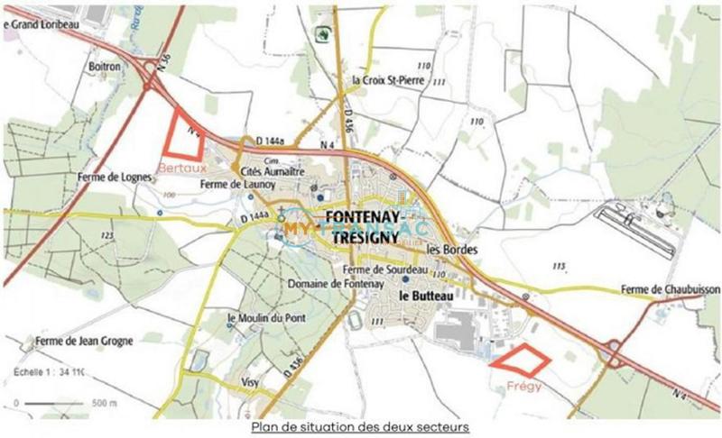 Terrain constructible - 3 203 m²