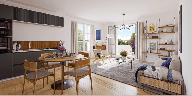 Appartement - 37 m² - 2 pièces