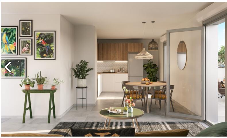 Appartement - 62 m² - 3 pièces