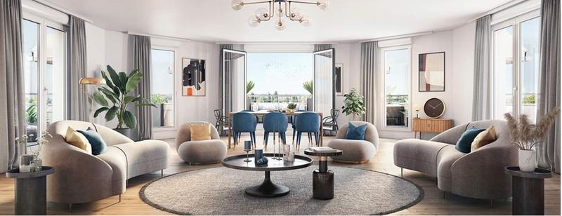 Appartement - 60 m² - 3 pièces