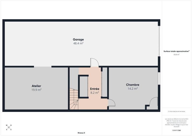 Maison - 90 m² - 5 pièces