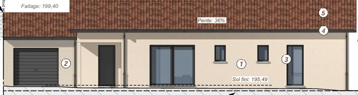 Maison - 92 m² - 4 pièces