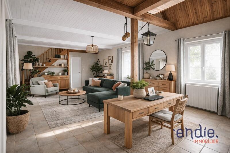 Maison - 133 m² - 6 pièces