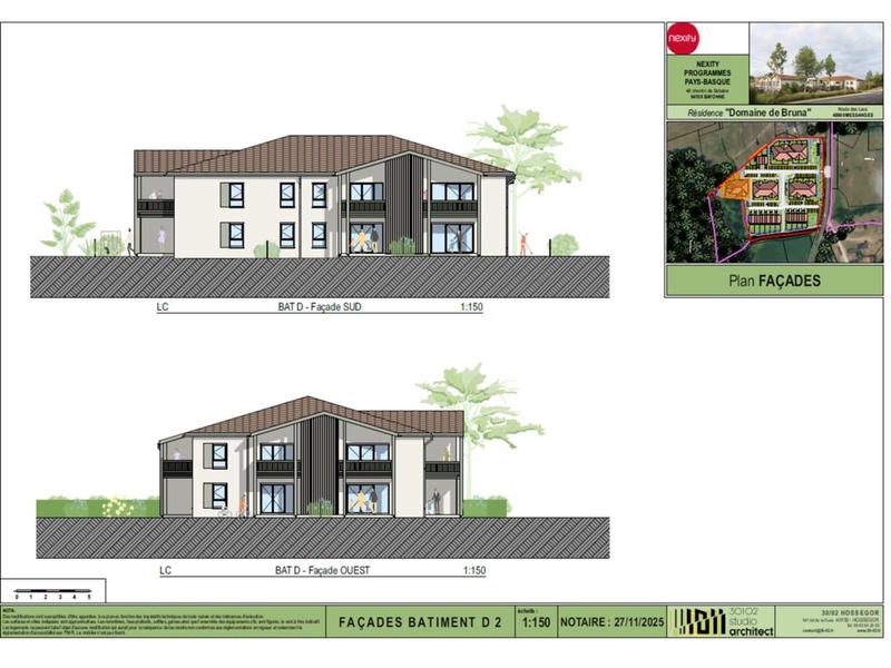 Appartement - 43 m² - 2 pièces