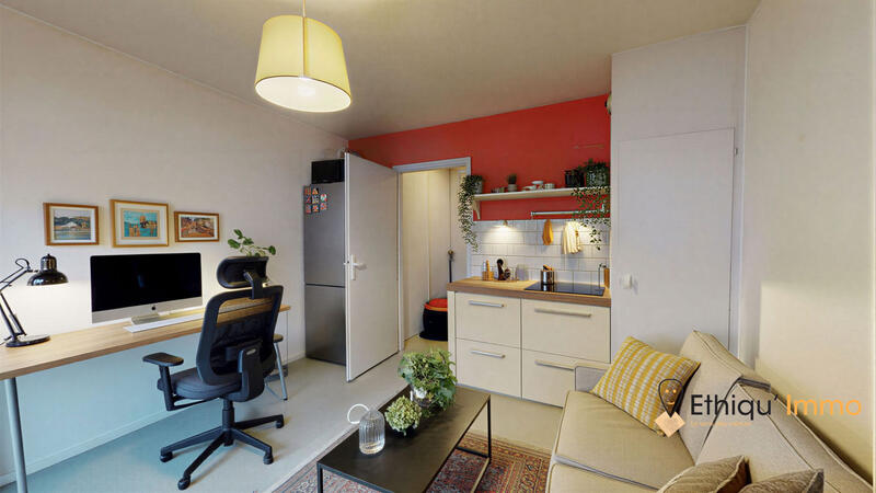 Appartement - 21 m² - 1 pièce