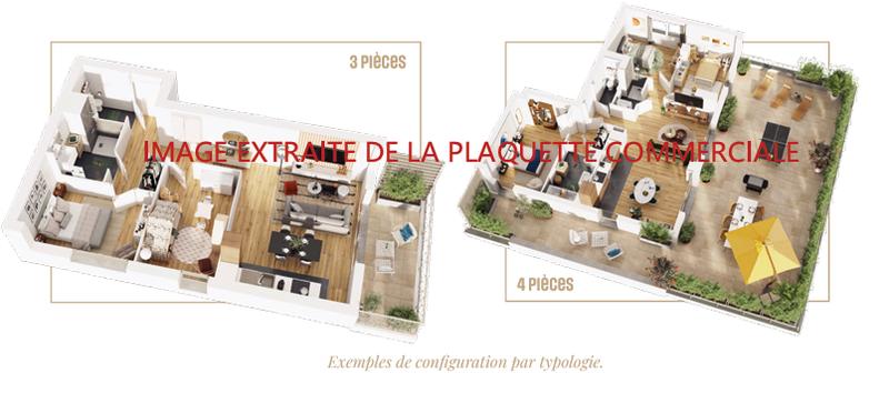 Appartement - 66 m² - 3 pièces