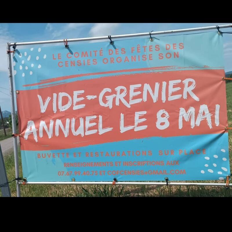 Beau vide-grenier les censiés