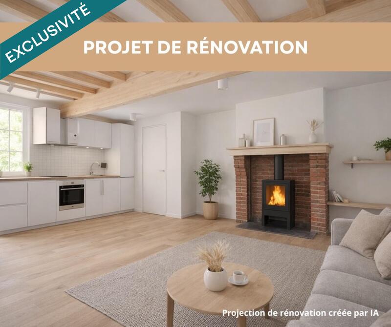 Maison - 50 m² - 4 pièces