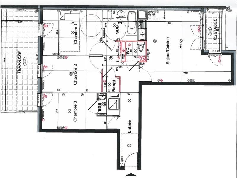 Appartement - 80 m² - 4 pièces