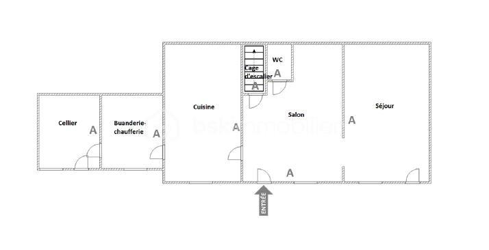 Maison ancienne - 144 m² - 5 pièces