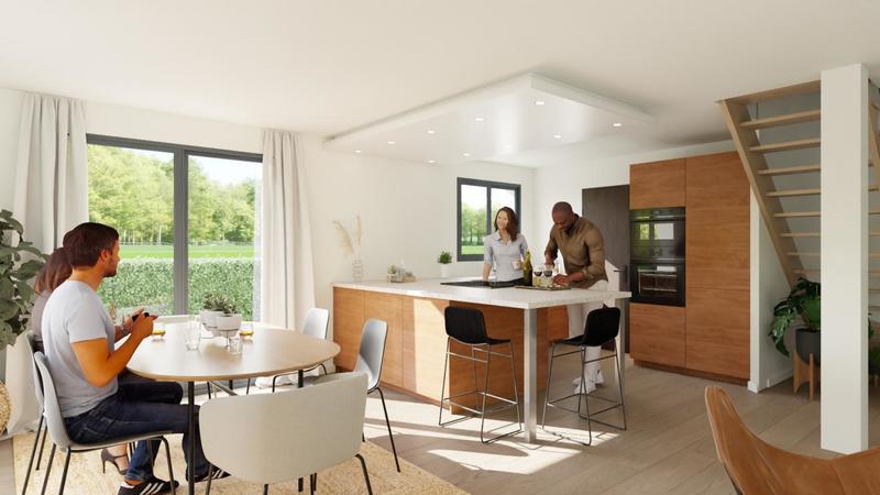 Maison - 95 m² - 5 pièces