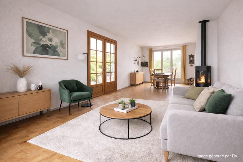 Maison - 123 m² - 6 pièces