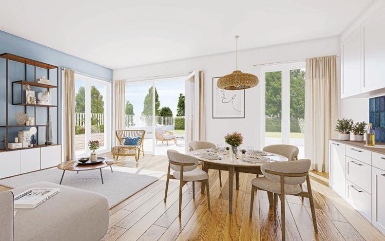 Appartement - 63 m² - 3 pièces