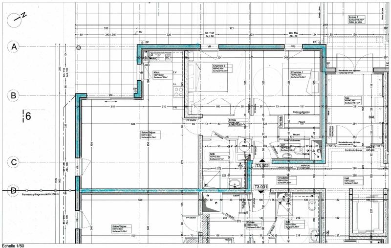 Appartement - 68 m² - 3 pièces