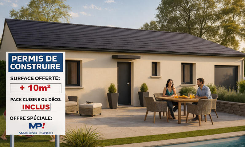 Maison - 80 m² - 4 pièces