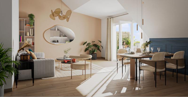 Appartement - 88 m² - 4 pièces