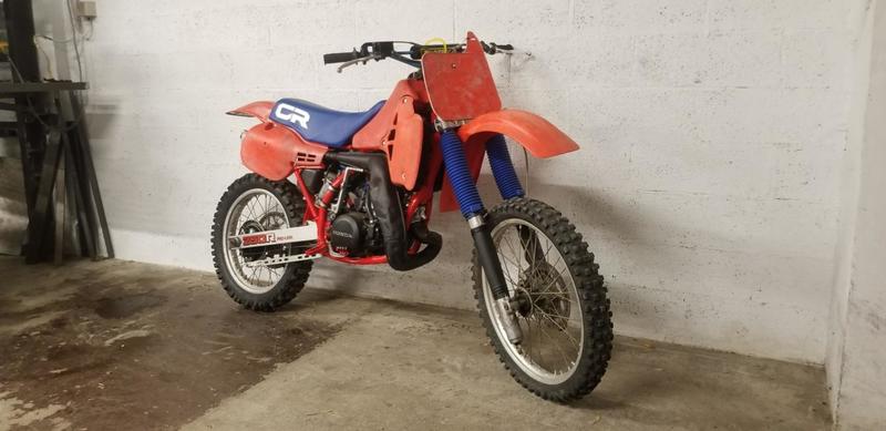 Honda Cr 250 honda vintage 2tps 0250 711