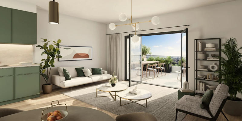 Studio - 25 m² - 1 pièce