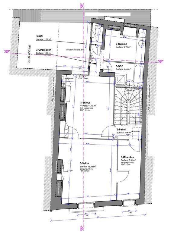 Appartement - 50 m² - 2 pièces