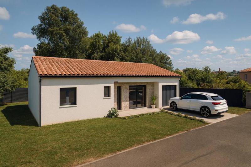 Maison - 80 m² - 4 pièces