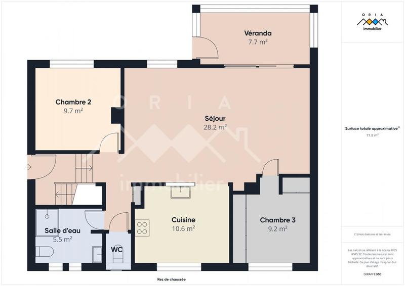 Maison - 100 m² - 5 pièces