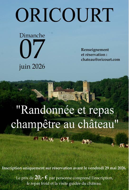 Randonnée et repas champêtre au château