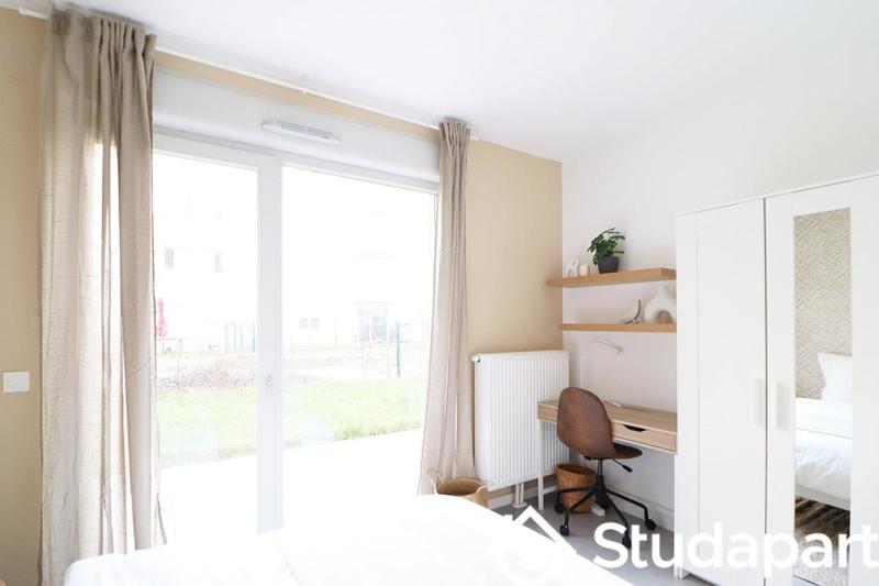 Chambre - 15 m² - 1 pièce